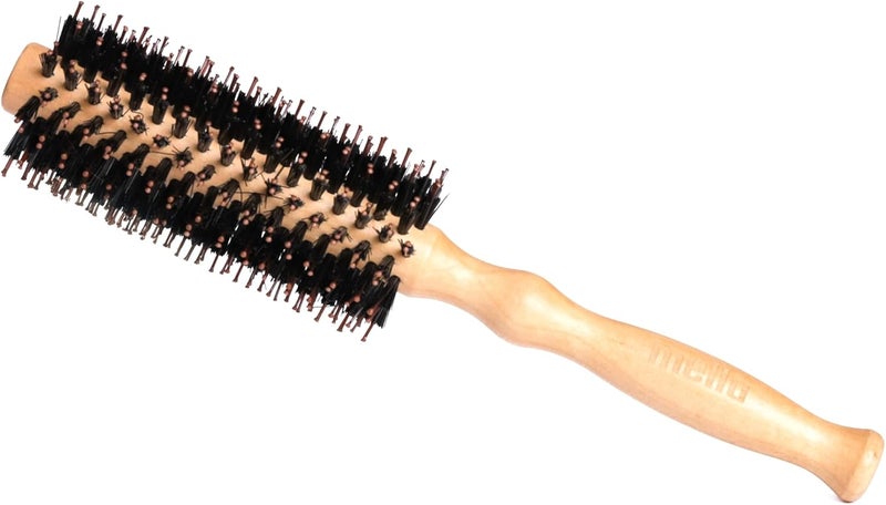 Mila Hair Brush with Wooden Handle for Styling Hair