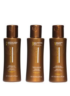 Brasil Cacau Keratin Hair Treatment Set 3 x 110 ml  - Image 2