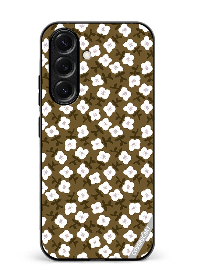 Protective Case Cover For Samsung Galaxy A56 Flower Design Multicolour