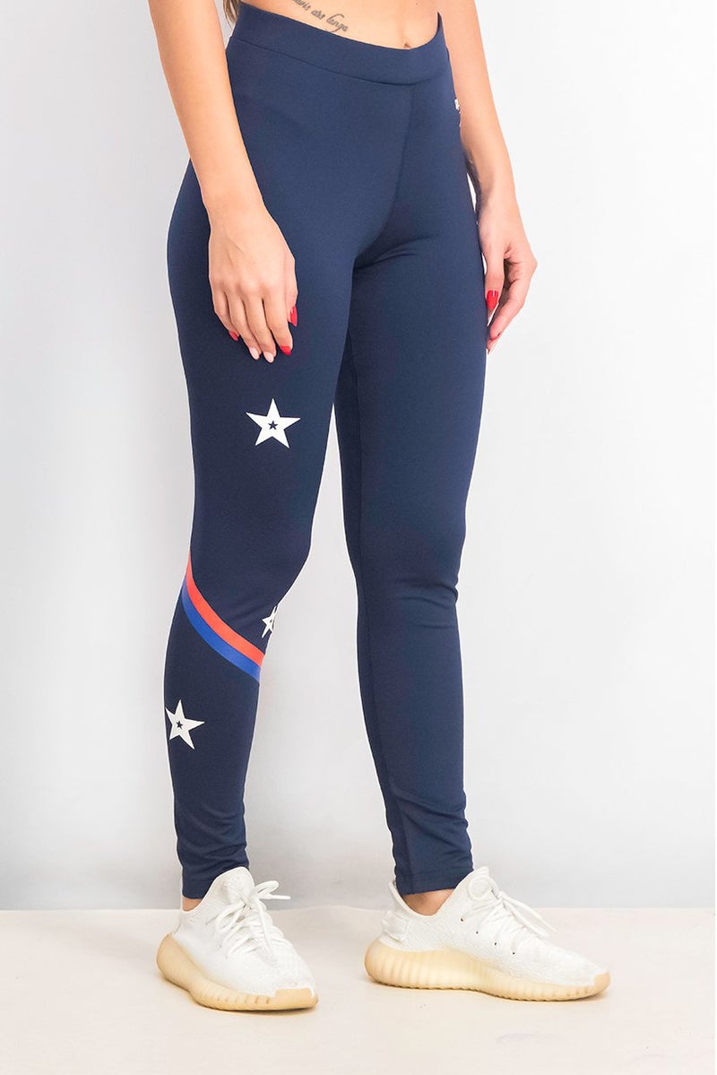 Reebok Women Sportswear Fit Classics Tight, Navy - Image 2