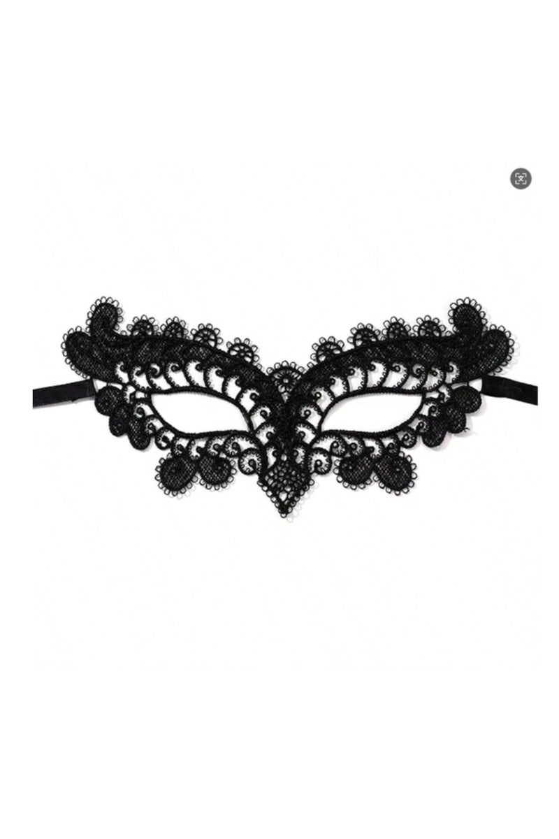 قناع دانتيل | قناع تنكري | قناع للنساء | قناع حفلات | قناع هالوين | إكسسوارات تنكرية | قناع مهرجان | قناع وجه نصف | قناع فخم | قناع دانتيل مطرز | إكسسوارات حفلات - Image 3