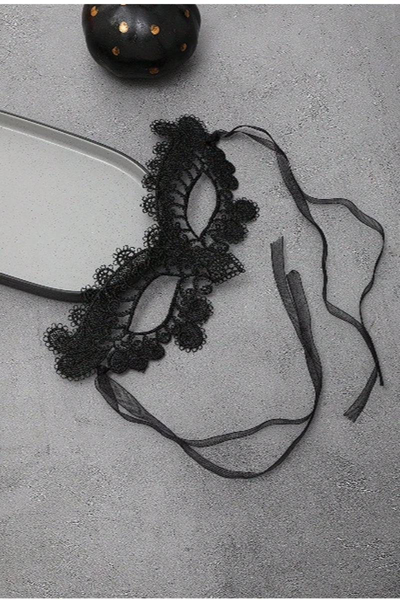 قناع دانتيل | قناع تنكري | قناع للنساء | قناع حفلات | قناع هالوين | إكسسوارات تنكرية | قناع مهرجان | قناع وجه نصف | قناع فخم | قناع دانتيل مطرز | إكسسوارات حفلات - Image 4