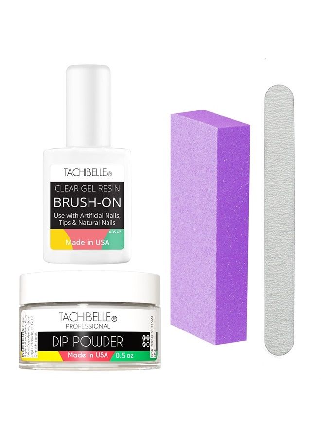 Tachibelle Professional Nail Repair Kit for Broken Cracked Split Nails. Emergency Easy Quick Fix  - Image 1