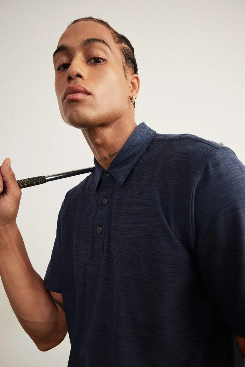 ديفاكتو DeFactoFit Standard Fit Sports Polo T-Shirt