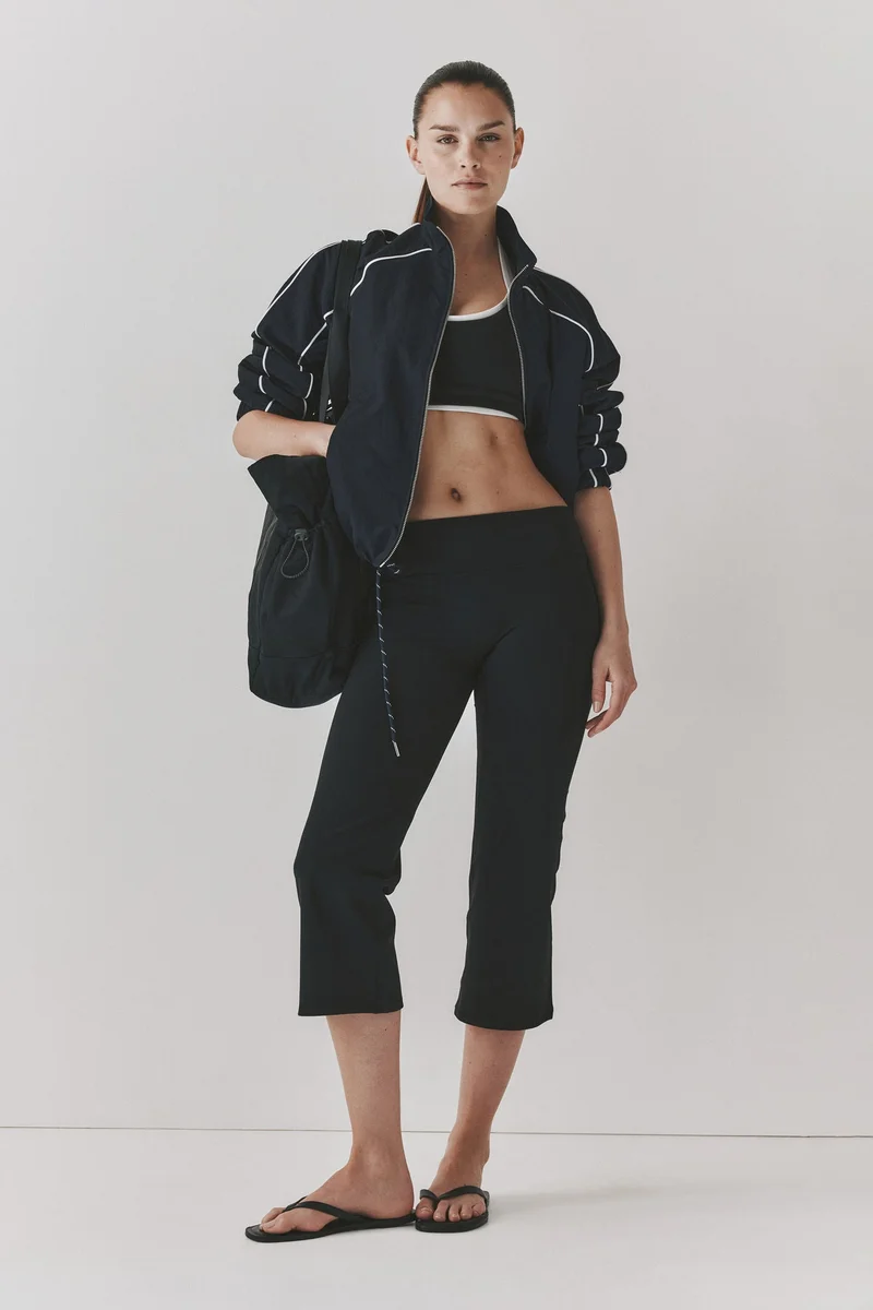 H&M Flared Capri Sports leggings with SoftMove™