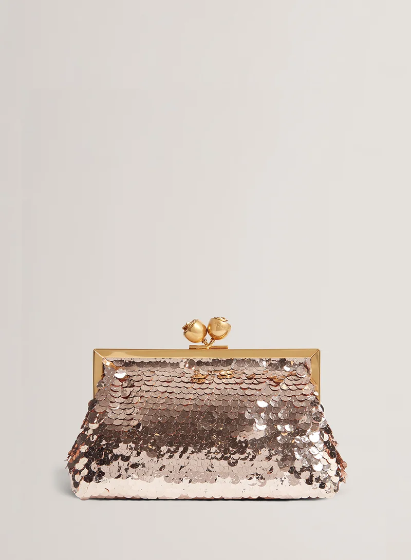 Ted Baker Sequinz Rose Detail Clutch
