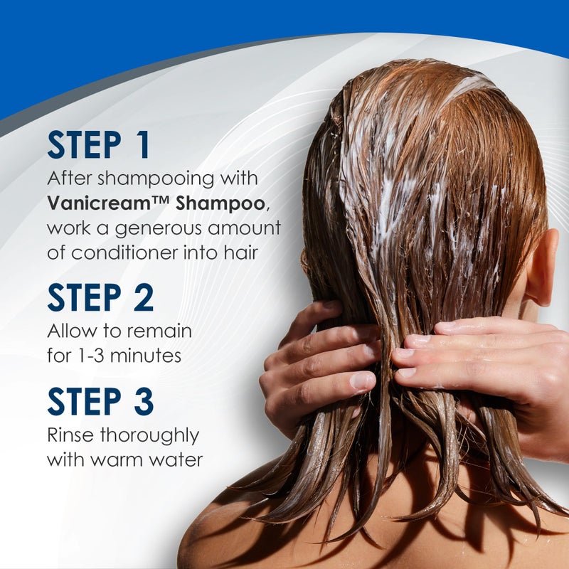 Vanicream Conditioner â€“ pH Balanced Mild Formula Effective For All Hair Types and Sensitive Scalps - Free of Fragrance, Lanolin, and Parabens â€“ 12 Fl Oz - Image 5