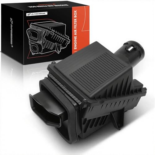 A-Premium Engine Air Filter Cleaner Box Housing Compatible with Chevy, GMC & Cadillac Models - Silverado 1500 2014-2019, Suburban, Tahoe, Savana 1500 2500 3500, Sierra, Yukon, Escalade - Image 1