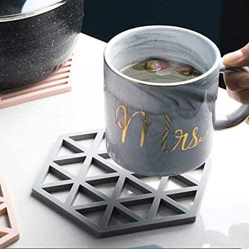 NILKANTH - Set of 4 Silicone Trivets | Coaster | Pot Holder | Placemat for Home Kitchen and Dining Table - Image 5