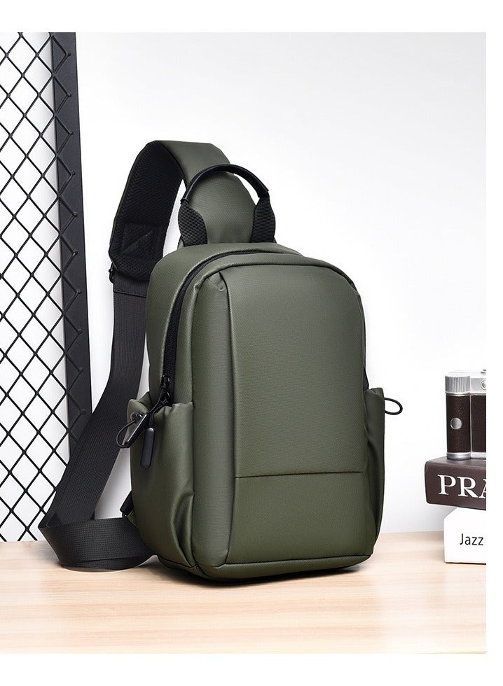 عام حقائب الصدر الرجالية ، حقائب الكتف العصرية ، حقائب كروس بودي للسفر غير الرسمية ، حقائب الصدر الفاخرة العصرية وخفيفة الوزن ومقاومة للماء - Image 1