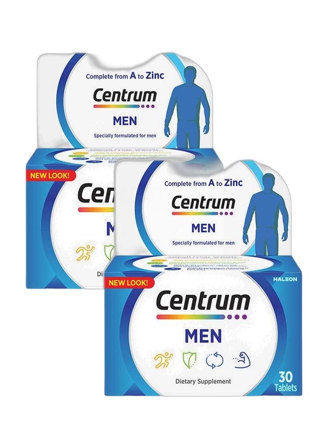 Centrum Men Specially Formulated Multivitamin for Men, 30 Tablets (Pack of 2) - Image 1