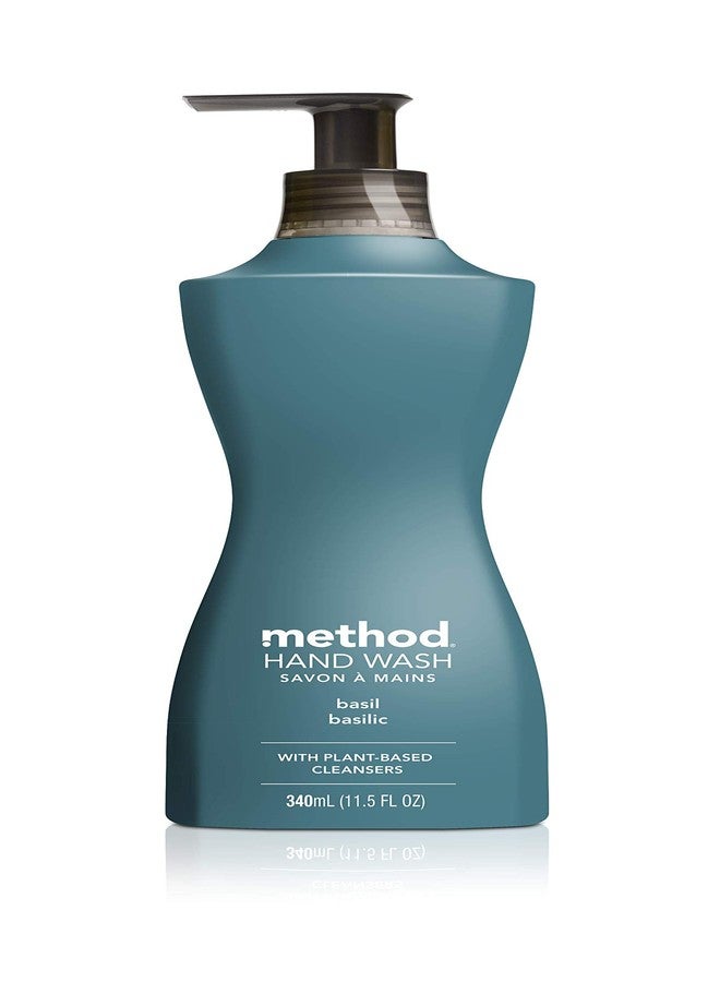 Method Gel Hand Wash, Basil, Biodegradable Formula, 12 Fl Oz (Pack of 1) - Image 1