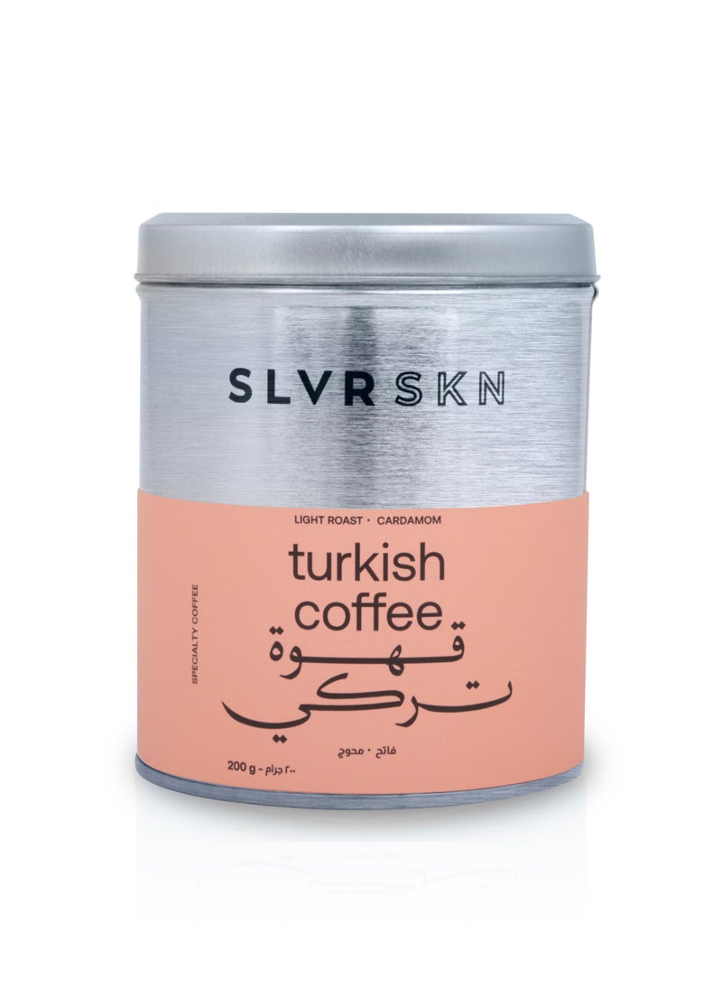 SLVRSKN SLVRSKN Turkish Coffee - Light Roast Cardamom -  200g 