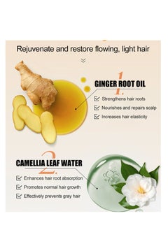 MOOYAM Herbal Hair Growth Oil And Serum  Dry Scalp Treatment, Hair Thickening Products for Women, Hair Loss Essential Oils For Diffuser 2OZ  - Image 5