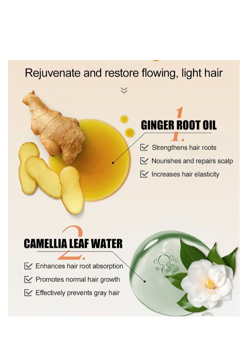 MOOYAM - Herbal Hair Growth Oil And Serum  Dry Scalp Treatment, Hair Thickening Products for Women, Hair Loss Essential Oils For Diffuser 2OZ - Image 1