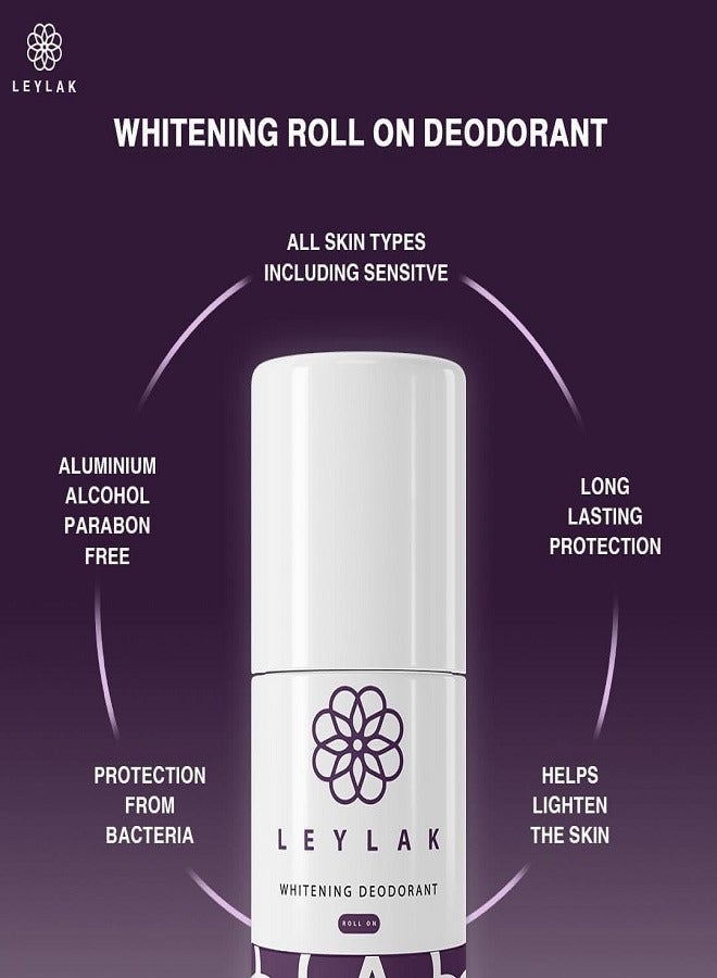 Leylak Leylak Roll On Whitening Deodorant - 50Ml - Image 2