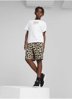 PUMA DOWNTOWN Boys Shortsleeve Logo T-Shirt  - Image 4