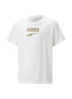 PUMA DOWNTOWN Boys Shortsleeve Logo T-Shirt  - Image 5