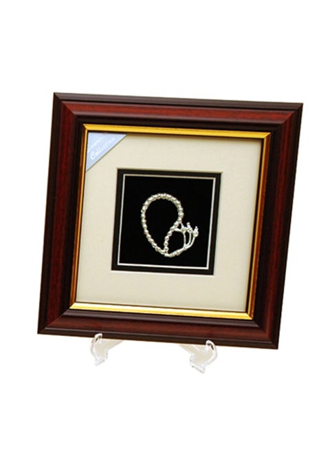 SOUVENIR CHARMS FLATFRAME 4"X4"-FRM0176B