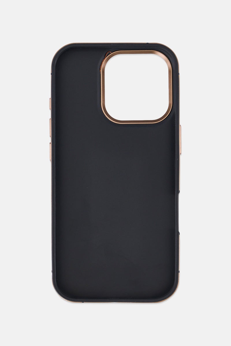 LEVELO iPhone 16 Pro Two-Toned Leather Protective Case, Multicolor - Image 3