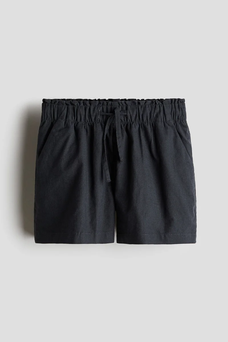 اتش اند ام شورت من مزيج الكتان