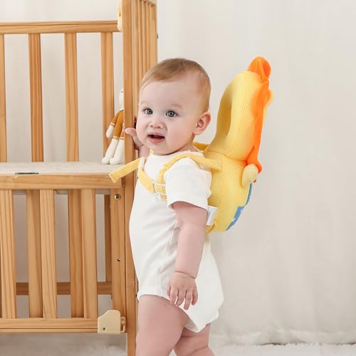 SOZOON Baby Head Protector Backpack - Soft & Lightweight Head Protection Pillow for Bebe Walking and Crawling - Image 4