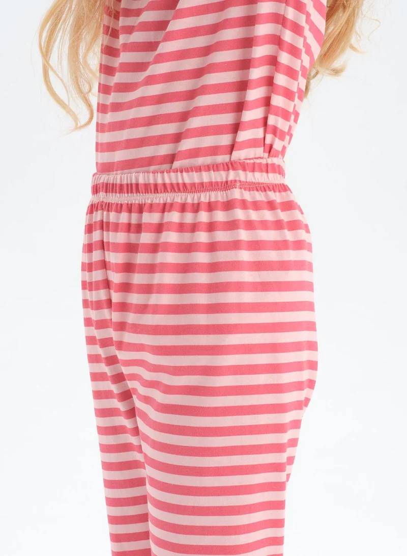 dagi Kids Striped Pyjama Set