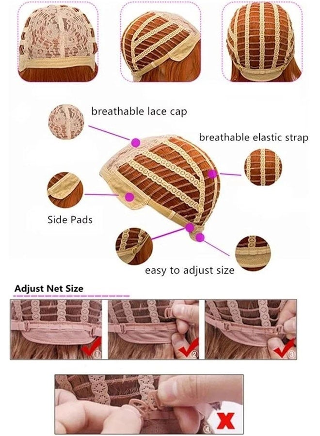 Realfrog K-Pop: Ru-mi Long Purple Braided Cosplay Wig, Demon purple Braid Wig Halloween Cosplay Props,Demon Hunters Rumi Oak Character Party Performance Wig - Image 2