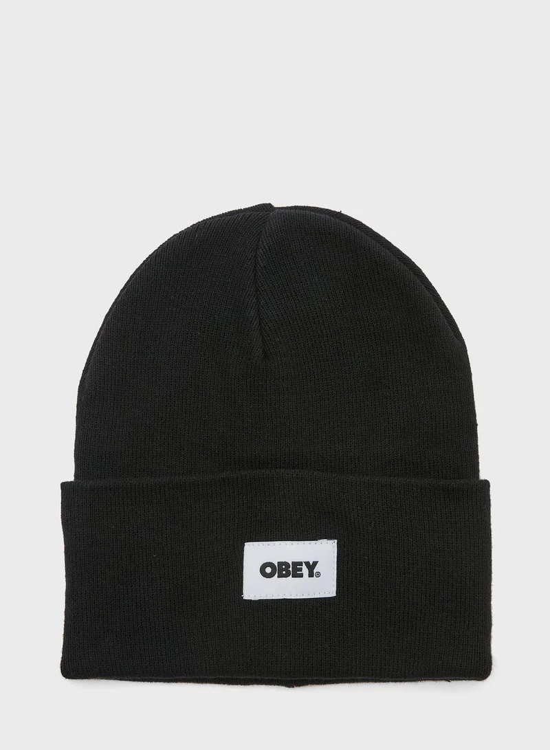 OBEY Bold Label Organic Beanie