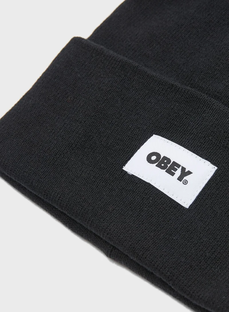 OBEY Bold Label Organic Beanie