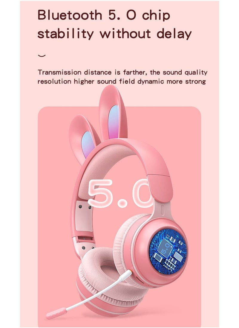 GULFLINK - Bluetooth Wireless Headphones for Kids Teens Adults Dark purple - Image 1