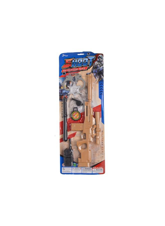 Akher el Ankoud - Sniper Rifle Game 7 Pieces for Kids - Image 1
