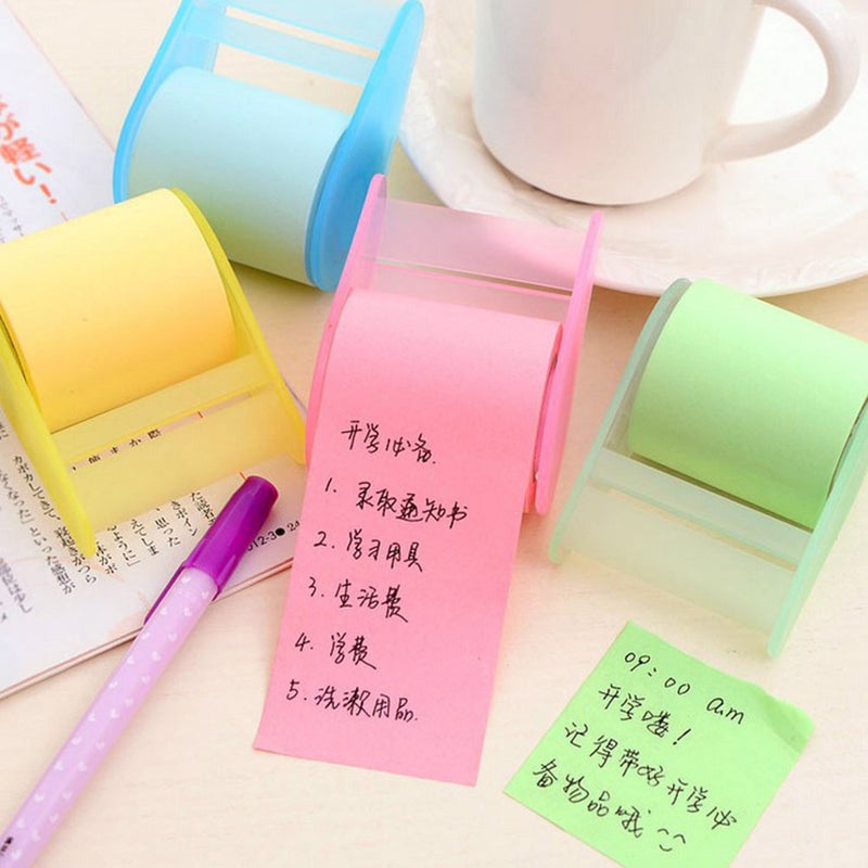 1 Set 4Pcs Messages Note Pads Portable Memo Stickers (Assorted Color) - Image 2