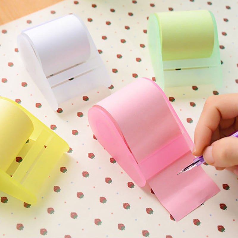 1 Set 4Pcs Messages Note Pads Portable Memo Stickers (Assorted Color) - Image 5