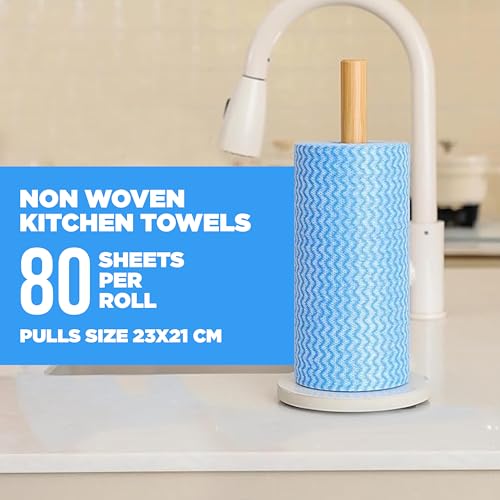 Kressa Non-woven kitchen towel roll| Reusable Kitchen Wipes (Pack of 4) - Image 2
