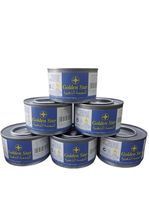 Heater Flame Can For Buffet Lasts 6 Hours (6pc)