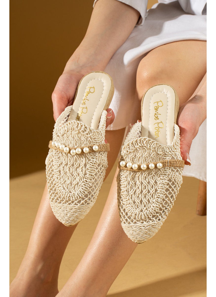 Pink Potin Knitted Pattern Lace Pearl Stone Women's Slippers 001-3-24 - pzsku/Z3DF21719D8EA35B5FE0CZ/45/_/1730348529/769ab917-fa0c-4d24-8cef-c948d75b3dc7