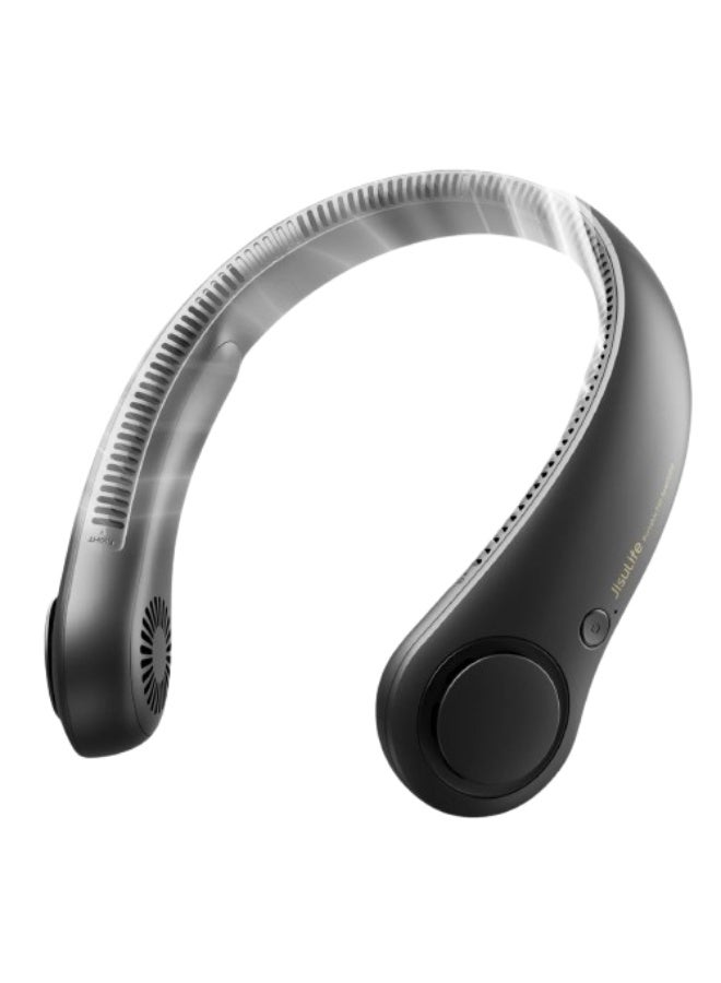 جيسيو لايف مروحة رقبة جيسولايف Life3، بطارية 4000 مللي أمبير/ساعة - أسود - Image 1