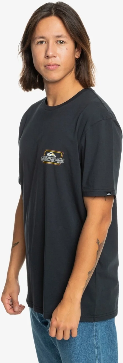 QUIKSILVER Line By Line Men's T-Shirt EQYZT07668-10010 EQYZT07668-10010001
