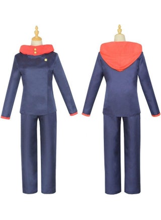 Kids Jujutsu Kaisen-Inspired Anime Costume – Dark Uniform Set For Cosplay, Parties & Character Dress-Up L - view 2