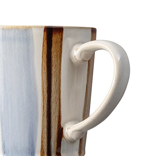 Denby Brown Stripe Painted Large Mug (400ml) - Image 2