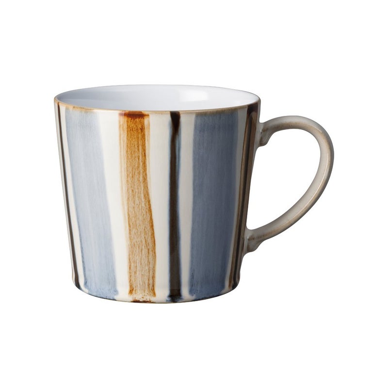 Denby Brown Stripe Painted Large Mug (400ml) - Image 5