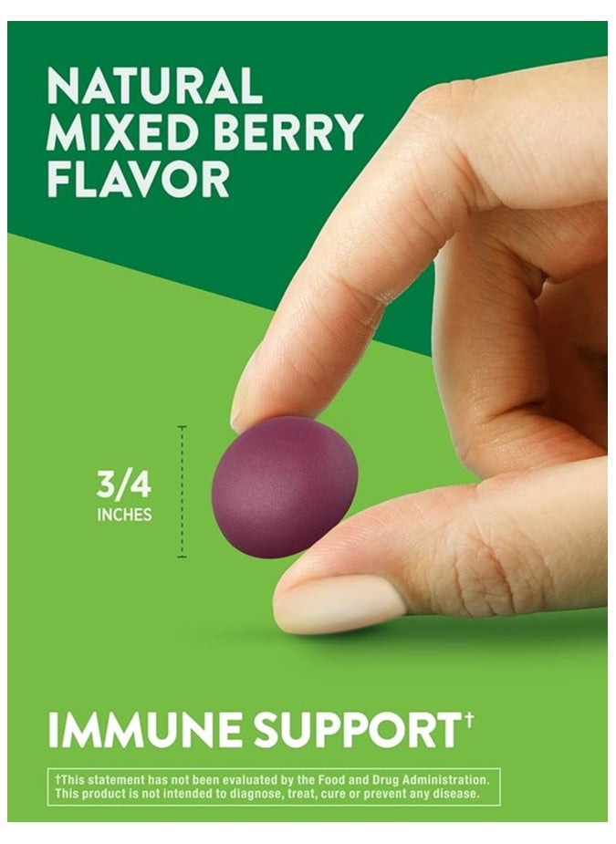 Nature's Truth Extra Strength Zinc, Mixed Berry Flavor 50mg - 60 Gummies  - Image 3