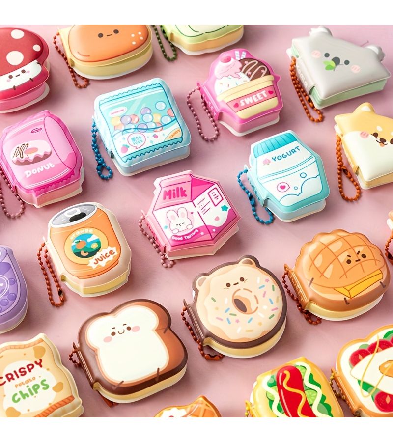 9 Pieces Cute Super Small Notebook Pocket With Glossy Soft Cover And Blank Pages Assorted Styles - Image 4