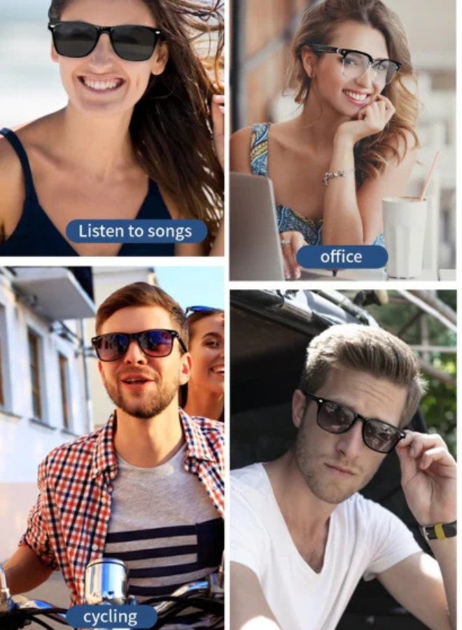 GTSOL Premium Smart Bluetooth Sunglasses – Polarized UV Protection, Built-In Speaker & Microphone, Hands-Free Calling & Music, Lightweight Outdoor Sport Eyewear for Men & Women  - Image 3