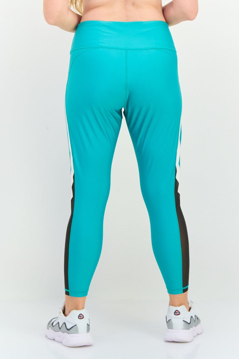 PUMA سروال رياضي نسائي مناسب للتدريب، أخضر - Image 3