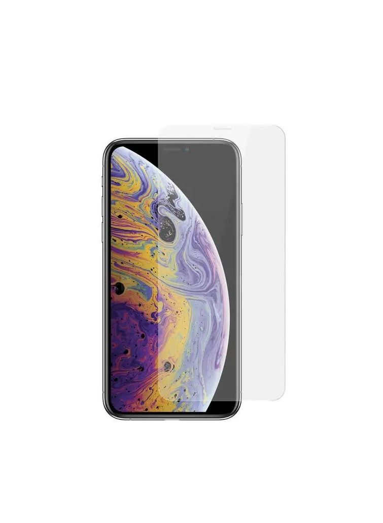 يوفر واقي الشاشة الزجاجي المقوى لهاتف iPhone X والمغطى بالكامل مقاومة ممتازة ضد الصدمات والتأثيرات والخدوش - شفاف