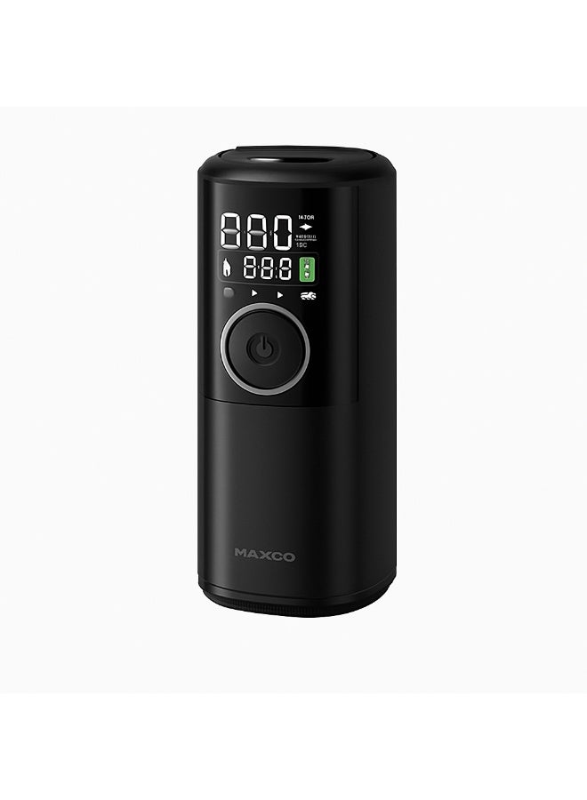 ماكس اند كو منفاخ هواء رقمي محمول Maxco بسعة بطارية 6000mAh – شاشة ذكية LED لنفخ إطارات السيارات والدراجات والكُرات – جهاز ضغط هواء لاسلكي متعدد الاستخدامات (YS001-P) - Image 1