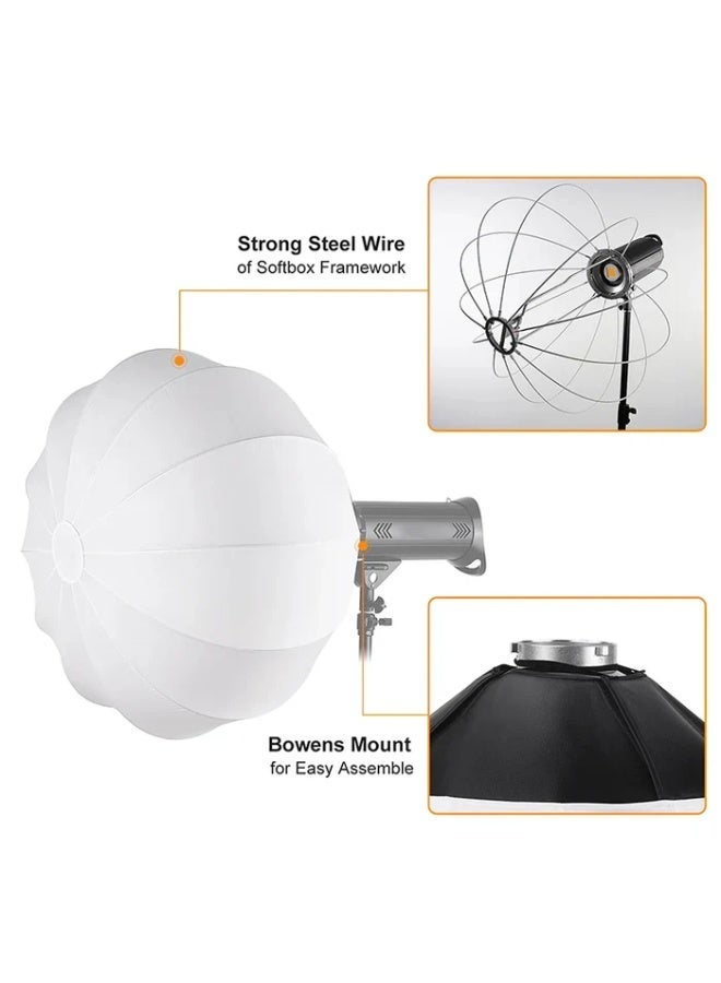 FX Studio 65cm Lantern Softbox with Bowens Mount - QTM-65 ( Metal ) - Image 3