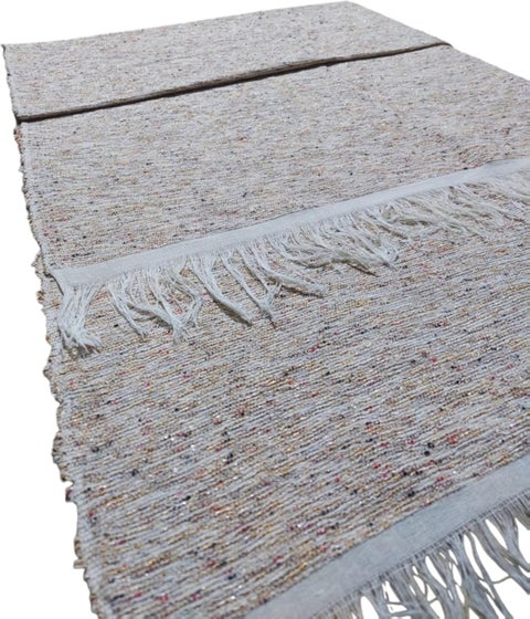 Handmade Cotton Interiya Akhmim Cotton Runner Size 200x80cm -Multicolor-12